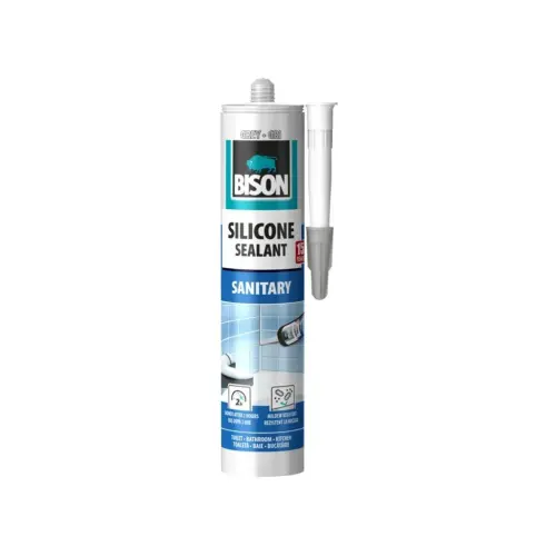 BISON SILICONE SANIT. ANTRACIT 280ml