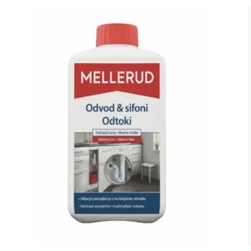 Mellerud čistač odvoda i sifona 1 L – Aktivni gel
